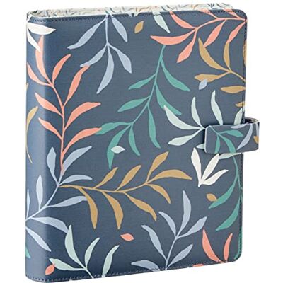 Filofax Botanical A5 Organiser Blue Filofax Botanical A5 Organiser Blue