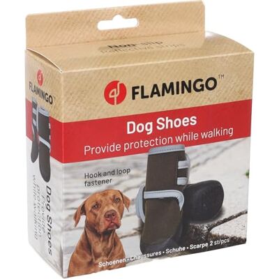 Flamingo hundeschuhe Laky 2 Stück grün XXL 7,1x7,3x17,5 cm Polyester weiche Sohle rutschfest reflektierend Flamingo hundeschuhe Laky 2 Stück grün XXL 7,1x7,3x17,5 cm Polyester weiche Sohle rutschfest reflektierend