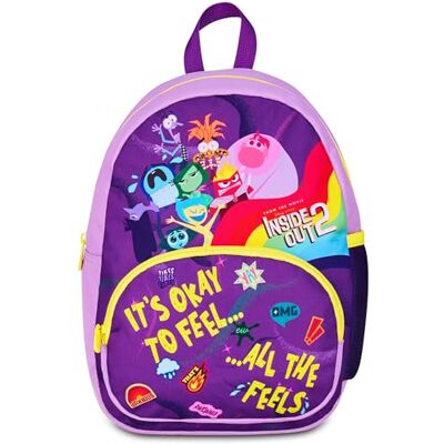 Seven Inside Out 2 Kindergartenrucksack, lila, bequem und bunt, 14 Liter, Kindergarten- und Freizeitrucksack für Mädchen, violett, Taglia unica, Modern Seven Inside Out 2 Kindergartenrucksack, lila, bequem und bunt, 14 Liter, Kindergarten- und Freizeitrucksack für Mädchen, violett, Taglia unica, Modern