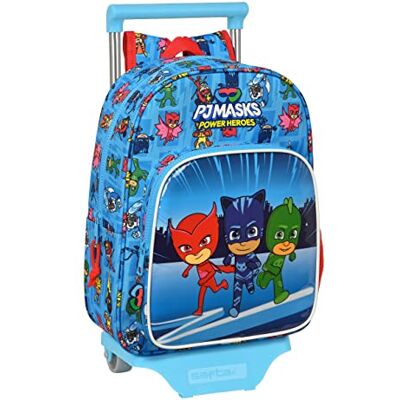 safta Moch 185 + Trolley 705 PJMASKS, blau, Estándar, Casual safta Moch 185 + Trolley 705 PJMASKS, blau, Estándar, Casual