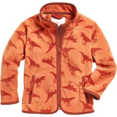 Playshoes Fleece-Jacke Unisex Kinder Outdoor-Oberteil, Dinos, 104 Playshoes Fleece-Jacke Unisex Kinder Outdoor-Oberteil, Dinos, 104