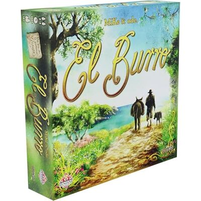Asmodee Sylex – EL Burro – Gesellschaftsspiele – Brettspiel – ab 14 Jahren – 1 bis 4 Spieler – 90 bis 120 Minuten – französische Version Asmodee Sylex – EL Burro – Gesellschaftsspiele – Brettspiel – ab 14 Jahren – 1 bis 4 Spieler – 90 bis 120 Minuten – französische Version
