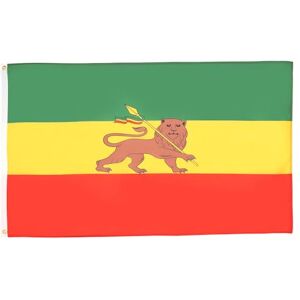 AZ FLAG Etiópia zászló oroszlánnal - 150x90 cm - Zászló AZ FLAG Etiópia zászló oroszlánnal - 150x90 cm - Zászló