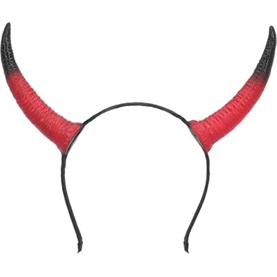 Boland 72279 Teufel Haarreif mit Hörnern für Erwachsene, Kostüm Zubehör für Halloween und Karneval, Accessoire für Faschingskostüme Boland 72279 Teufel Haarreif mit Hörnern für Erwachsene, Kostüm Zubehör für Halloween und Karneval, Accessoire für Faschingskostüme