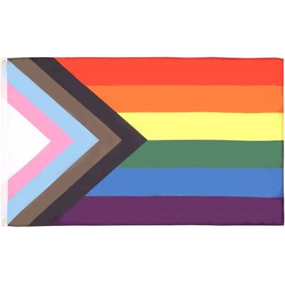 Az Flag Szivárvány Pride Zászló 150x90cm - Befogadás és Fejlődés Az Flag Szivárvány Pride Zászló 150x90cm - Befogadás és Fejlődés