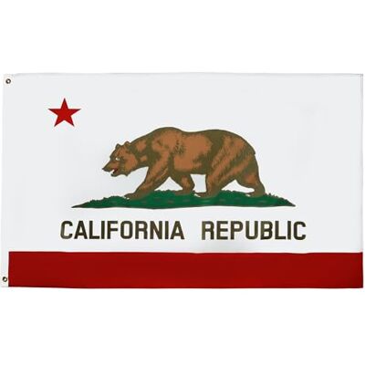 AZ FLAG Flagge Kalifornien 150x90 cm Leichtes Polyester 2 Ösen AZ FLAG Flagge Kalifornien 150x90 cm Leichtes Polyester 2 Ösen