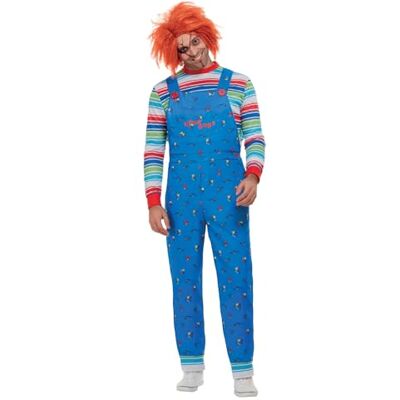 Smiffys Chucky Costume, Blue Halloween und Karneval Smiffys Chucky Costume, Blue Halloween und Karneval