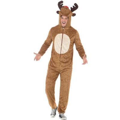 Smiffys Reindeer Costume, Brown Halloween und Karneval Smiffys Reindeer Costume, Brown Halloween und Karneval