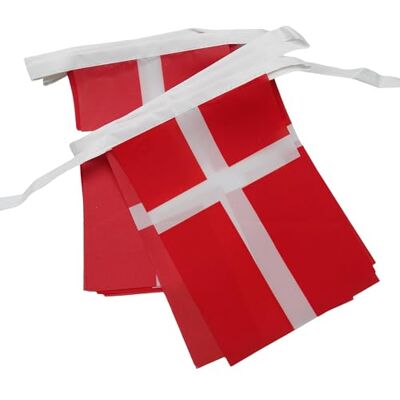AZ FLAG Dán Gírland 6m 20 zászló AZ FLAG Dán Gírland 6m 20 zászló