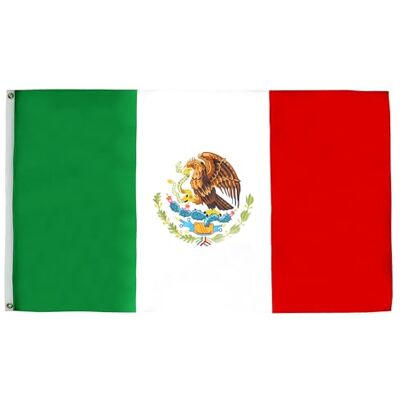 Az Flag - Drapeau Mexique 90x60cm - Zászló Az Flag - Drapeau Mexique 90x60cm - Zászló