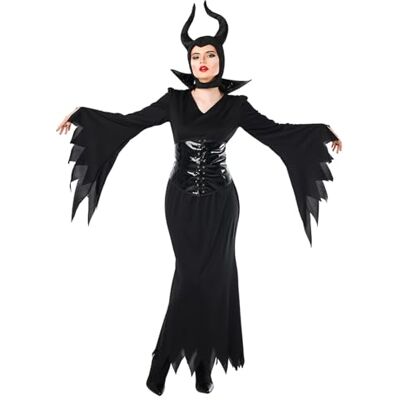 Boland -Kostüm Böse Königin, Faschingskostüm, Kostümset für Halloween, Karneval und Mottoparty Boland -Kostüm Böse Königin, Faschingskostüm, Kostümset für Halloween, Karneval und Mottoparty