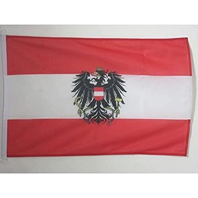 Ausztria zászló sas 90x60cm kültéri használatra Ausztria zászló sas 90x60cm kültéri használatra