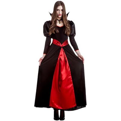 Boland Kostüm Vampire Diva für Damen, Vampir Kostümset mit Kleid und Halsband für Halloween, Karneval und Mottopartys Boland Kostüm Vampire Diva für Damen, Vampir Kostümset mit Kleid und Halsband für Halloween, Karneval und Mottopartys