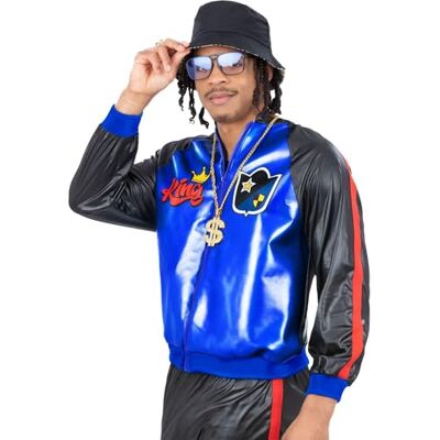 Smiffys 80s Jam Master Jacket Halloween und Karneval Smiffys 80s Jam Master Jacket Halloween und Karneval