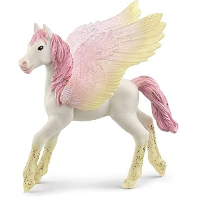 Schleich BAYALA Pegasus Fohlen 70721 4 x 9 x 9 cm Spielfigur ab 5 Jahren detailgetreue, fantastische Figuren magische Sammelfiguren Geschenk für Mädchen und Jungen Schleich BAYALA Pegasus Fohlen 70721 4 x 9 x 9 cm Spielfigur ab 5 Jahren detailgetreue, fantastische Figuren magische Sammelfiguren Geschenk für Mädchen und Jungen