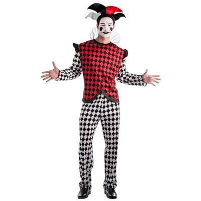 Boland Kostüm Harlekin für Herren, Faschingskostüm, Kostümset für Halloween, Karneval und Mottoparty Boland Kostüm Harlekin für Herren, Faschingskostüm, Kostümset für Halloween, Karneval und Mottoparty
