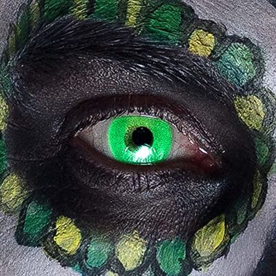 Boland Monatslinsen UV Flash, 1 Paar weiche Kontaktlinsen, reflektieren UV-Licht, ohne Sehstärke in PVC-Box, Kostüm Zubehör für Halloween und Karneval Boland Monatslinsen UV Flash, 1 Paar weiche Kontaktlinsen, reflektieren UV-Licht, ohne Sehstärke in PVC-Box, Kostüm Zubehör für Halloween und Karneval