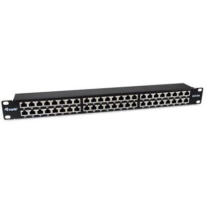 Equip 326626 48-Port Cat.6A geschirmtes Patchpanel, schwarz Equip 326626 48-Port Cat.6A geschirmtes Patchpanel, schwarz