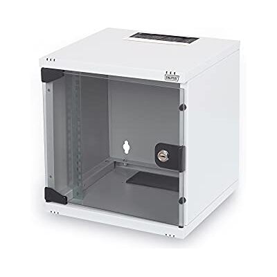 Digitus Netzwerk-Schrank 10-Zoll 6HE Wandmontage HxBxT 330x312x300mm Traglast 30kg Nutztiefe 240mm Grau Digitus Netzwerk-Schrank 10-Zoll 6HE Wandmontage HxBxT 330x312x300mm Traglast 30kg Nutztiefe 240mm Grau