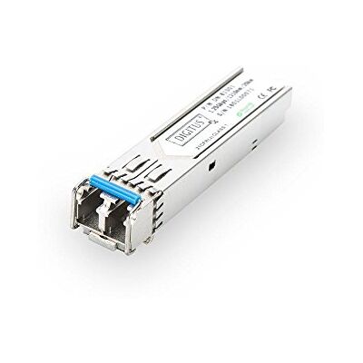Digitus Gigabit SFP Modul, Mini GBIC, Singlemode, LC Duplex, 1310 nm, 20 km, 1.25 Gbit/s Digitus Gigabit SFP Modul, Mini GBIC, Singlemode, LC Duplex, 1310 nm, 20 km, 1.25 Gbit/s