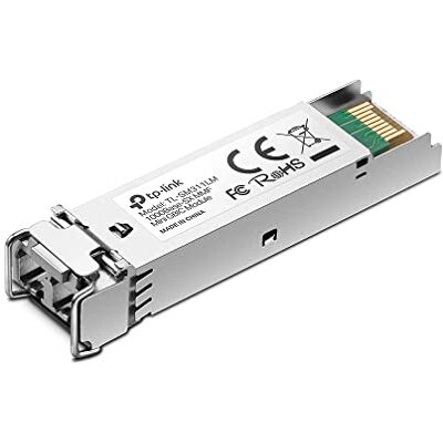 TP-Link TL-SM311LM Gigabit Multimode SFP Modul, LC-Schnittstelle, Bis 550 m Reichweite, Kompatibel mit Cisco, Meraki, Ubiquiti, Mikrotik TP-Link TL-SM311LM Gigabit Multimode SFP Modul, LC-Schnittstelle, Bis 550 m Reichweite, Kompatibel mit Cisco, Meraki, Ubiquiti, Mikrotik