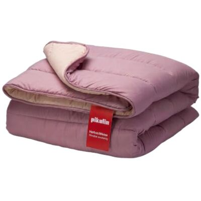 PIKOLIN Bettdecke 260 x 240 cm. Wende-Bettdecke mit 300g Daunen-Touch Faser, Warm und Atmungsaktiv, Ganzjahres-Steppdecke, Hochwertige Schlafdecke, Hypoallergen, Farbe Malve/Malve PIKOLIN Bettdecke 260 x 240 cm. Wende-Bettdecke mit 300g Daunen-Touch Faser, Warm und Atmungsaktiv, Ganzjahres-Steppdecke, Hochwertige Schlafdecke, Hypoallergen, Farbe Malve/Malve