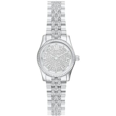 Michael Kors Reloj Lexington para Mujer, 26mm Movimiento de cuarzo a tres agujas Con Correa de Acero inoxidable Michael Kors Reloj Lexington para Mujer, 26mm Movimiento de cuarzo a tres agujas Con Correa de Acero inoxidable