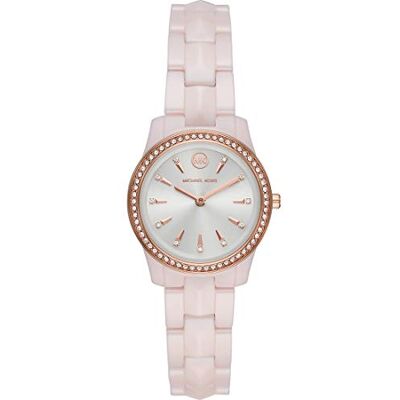 Michael Kors Runway Watch für Damen, Quarzwerk mit Edelstahl-, Keramik- oder Lederarmband Michael Kors Runway Watch für Damen, Quarzwerk mit Edelstahl-, Keramik- oder Lederarmband