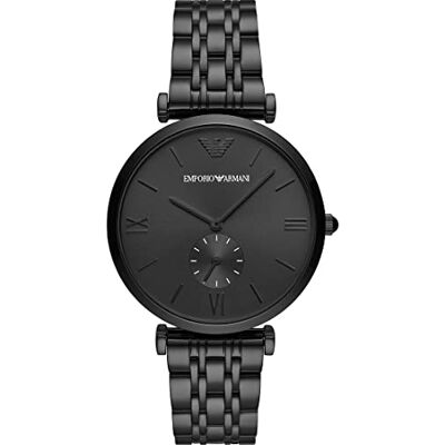 Giorgio Armani Herren Quarz 3 Zeiger Uhr mit Armband AR11299 Giorgio Armani Herren Quarz 3 Zeiger Uhr mit Armband AR11299