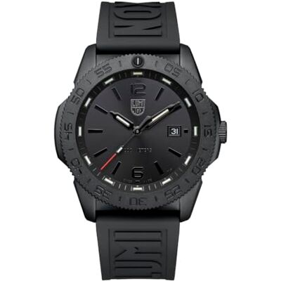 Luminox XS.3121.BO.1 Pacific Diver Herrenuhr 44 mm, Swiss Made Taucheruhr mit Saphirglas, 20 ATM wasserdicht, schwarzes Silikonarmband Luminox XS.3121.BO.1 Pacific Diver Herrenuhr 44 mm, Swiss Made Taucheruhr mit Saphirglas, 20 ATM wasserdicht, schwarzes Silikonarmband