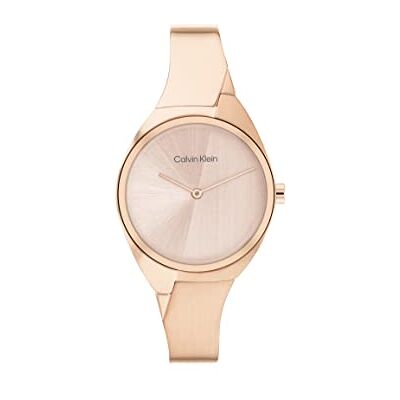 Calvin Analog Quarzuhr für Damen Kollektion Charming mit Edelstahlarmband Calvin Analog Quarzuhr für Damen Kollektion Charming mit Edelstahlarmband