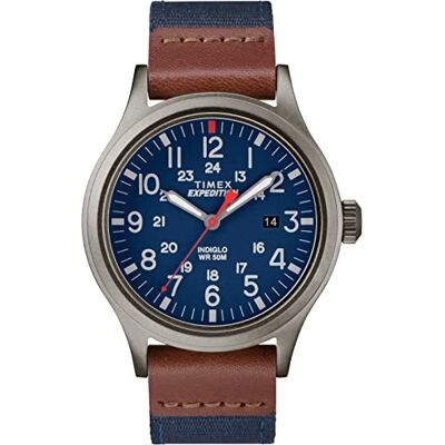 Timex TW4B14100 Expedition Scout 40 mm Armbanduhr, für Herren, Gewebeband Timex TW4B14100 Expedition Scout 40 mm Armbanduhr, für Herren, Gewebeband