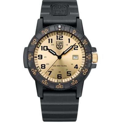 Luminox Herren Analog Schweizer Quarzwerk Uhr mit Kunststoff Armband XS.0325.GP, Schwarz Luminox Herren Analog Schweizer Quarzwerk Uhr mit Kunststoff Armband XS.0325.GP, Schwarz