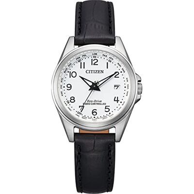 Citizen Eco-Drive Damenuhr Edelstahl, Weiß, 29 mm, EC1180-14A Citizen Eco-Drive Damenuhr Edelstahl, Weiß, 29 mm, EC1180-14A