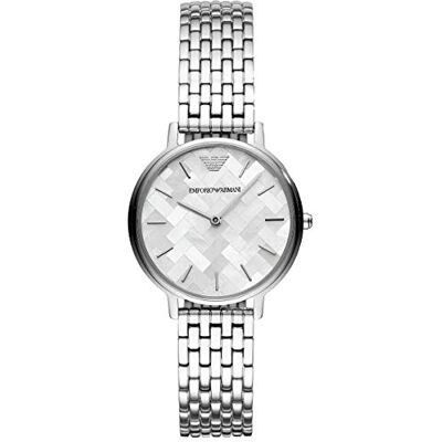 Giorgio Armani Uhr für Damen , Zweizeiger Uhrwerk, 32mm na Edelstahlgehäuse mit einem Edelstahlarmband, AR11112 Giorgio Armani Uhr für Damen , Zweizeiger Uhrwerk, 32mm na Edelstahlgehäuse mit einem Edelstahlarmband, AR11112