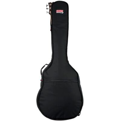 Gator Cases Gig Bag für Akustik-Bass-Gitarren (GBE-AC-BASS), Schwarz Gator Cases Gig Bag für Akustik-Bass-Gitarren (GBE-AC-BASS), Schwarz