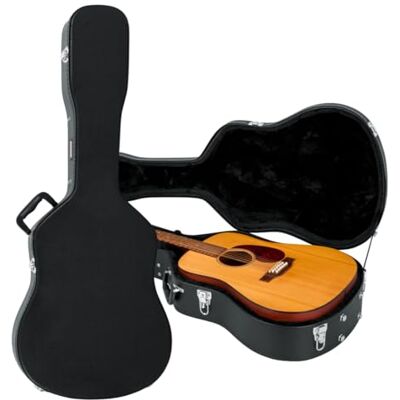 Gator Cases Hartschalen-Holzkoffer für 6- oder 12-saitige akustische Dreadnought-Gitarren (GWE-Dread 12) Gator Cases Hartschalen-Holzkoffer für 6- oder 12-saitige akustische Dreadnought-Gitarren (GWE-Dread 12)