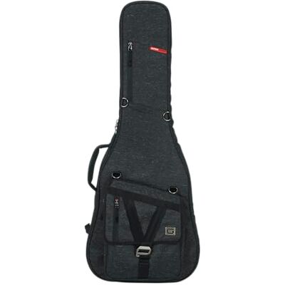 Gator Cases Transit Gigbag Transit-Serie für Resonator-, 00- und Klassische Akustikgitarren mit anthrazitfarbener Außenseite (GT-RES00CLASS-BLK) Gator Cases Transit Gigbag Transit-Serie für Resonator-, 00- und Klassische Akustikgitarren mit anthrazitfarbener Außenseite (GT-RES00CLASS-BLK)