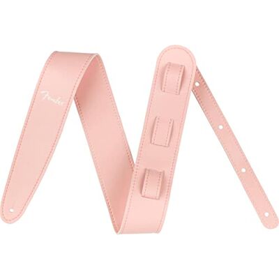 Fender ® »VEGAN LEATHER STRAP« Leder Gitarrengurt 6.3cm Breite Farbe: Shell Pink Fender ® »VEGAN LEATHER STRAP« Leder Gitarrengurt 6.3cm Breite Farbe: Shell Pink