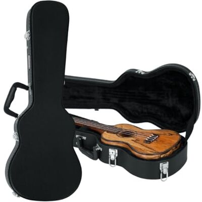 Gator Cases Deluxe-Hartschalen-Holzkoffer für Tenor-Ukulelen (GWE-UKE-TEN) Gator Cases Deluxe-Hartschalen-Holzkoffer für Tenor-Ukulelen (GWE-UKE-TEN)