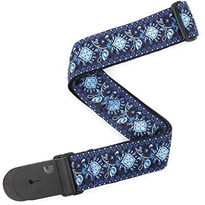 D'Addario T20W1418 Planet Waves Monterey Gitarrengurt (Breite: 5 cm) blau D'Addario T20W1418 Planet Waves Monterey Gitarrengurt (Breite: 5 cm) blau