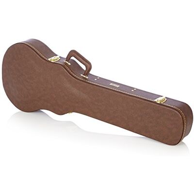 Gator Cases GW-LP-Brown Cases Deluxe-Holzkoffer für Les Paul E-Gitarren Gator Cases GW-LP-Brown Cases Deluxe-Holzkoffer für Les Paul E-Gitarren