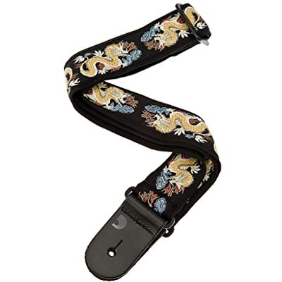 D'Addario Planet Waves 50F08 Gewebegurt Nylongewebe Dark Side Collection Dragon Länge: 1500mm Breite: 50mm D'Addario Planet Waves 50F08 Gewebegurt Nylongewebe Dark Side Collection Dragon Länge: 1500mm Breite: 50mm