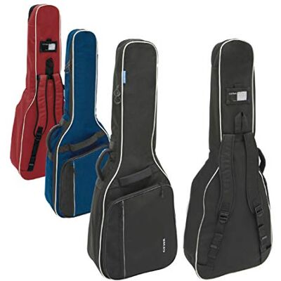 GEWA Gitarren Gig Bag Economy 12mm für Konzertgitarre 1/4 1/8 schwarz (reißfest und wassergeschützt, 12mm Polsterung, Luxus Rucksackgurte, großes Zubehörfach) 212130 GEWA Gitarren Gig Bag Economy 12mm für Konzertgitarre 1/4 1/8 schwarz (reißfest und wassergeschützt, 12mm Polsterung, Luxus Rucksackgurte, großes Zubehörfach) 212130