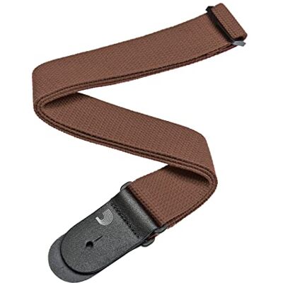D'Addario Planet Waves 50CT04 Baumwollgurt Cotton Strap Collection Brown Länge: 1530mm Breite: 50mm D'Addario Planet Waves 50CT04 Baumwollgurt Cotton Strap Collection Brown Länge: 1530mm Breite: 50mm