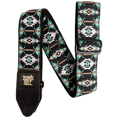 Ernie Ball Jacquard Gitarrengurt/Bassgurt Southwestern Turquoise Ernie Ball Jacquard Gitarrengurt/Bassgurt Southwestern Turquoise