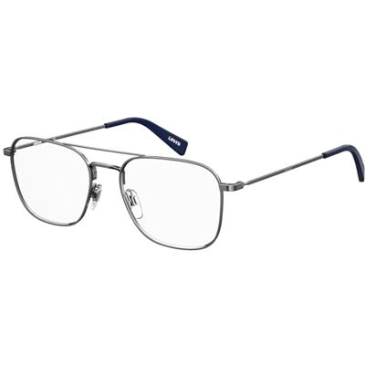 Levi's Brille mit Sehstärke für Unisex optional mit Sonnenbrillentönung oder Blaulichtfilter, Caravan, gefertigt aus Stahl, Modell: 103404 (inklusive Brillenetui) Levi's Brille mit Sehstärke für Unisex optional mit Sonnenbrillentönung oder Blaulichtfilter, Caravan, gefertigt aus Stahl, Modell: 103404 (inklusive Brillenetui)