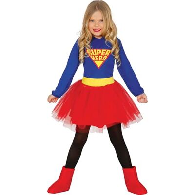 FIESTAS GUIRCA Super Hero Tutu Kostüm für Mädchen FIESTAS GUIRCA Super Hero Tutu Kostüm für Mädchen