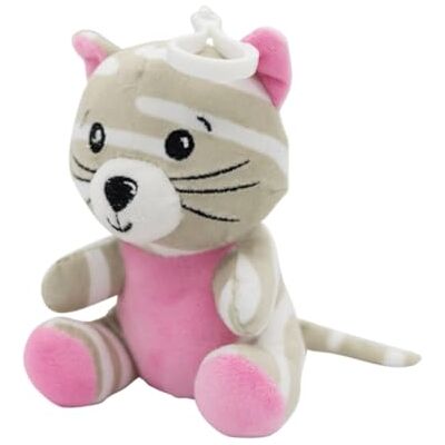 amscan Ballongewicht Plüschtier Katze mit Haken, 11 cm, 90 g 2-in-1 Luftballon-Beschwerer für Heliumballons Geeignet für Party, Geburtstag & Dekoration, Braun, Weiß, Pink amscan Ballongewicht Plüschtier Katze mit Haken, 11 cm, 90 g 2-in-1 Luftballon-Beschwerer für Heliumballons Geeignet für Party, Geburtstag & Dekoration, Braun, Weiß, Pink