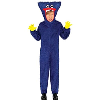 FIESTAS GUIRCA Monster Hugger Kostüm – Böser Blauer Teddybär – Halloween Kinder Kostüm für Jungen von 10-12 Jahren, Blau FIESTAS GUIRCA Monster Hugger Kostüm – Böser Blauer Teddybär – Halloween Kinder Kostüm für Jungen von 10-12 Jahren, Blau